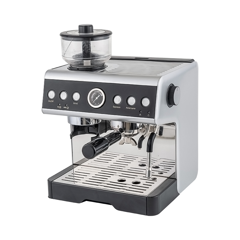 Machine à expresso semi-automatique GGM-18 avec broyeur